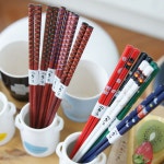 일본 나무젓가락 랜덤컬러 1P 일식 스시 요리 젓가락 실패턴