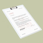 굿오피스 세로 클립보드 5p세트 A3 결제 서류판