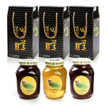 자연숙성 아카시아 밤꿀 감로꿀 2 4kg 3종 세트 50년 전통 남한산성벌꿀농장