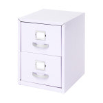 아트박스 미니 캐비닛 서랍 연보라