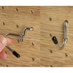 빈티지보드 후크 U형 6 4개 A1126