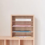 삼나무 4단 사이드 수납장 400 H6970