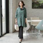 조이마담 조이마담 아이스 와이어카라 남방겸 코트 J3200