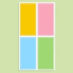 방수 네임 스티커 주방 소품 구분 컬러 라벨 지 특대