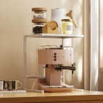 주방 싱크대 정리 2단 철제 선반 데스크 선반 대형