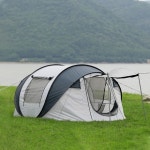런웨이브 야외 팝업 텐트 간편한 중형 캠핑 낚시