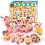 브레드이발소 S  홈파티 케이크놀이 생일파티 썰기 파르페 DIY꾸미기 한국어버전 생일송 BR-1108