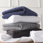 모던리빙 모던호텔170 딥블루 5장 170g 호텔수건 세면타올 코마사 40수