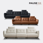 세라젬 파우제 S2 4인 리클라이너 소파