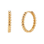 모아르 모아르 원터치 귀걸이 볼체인 폭1 지름1