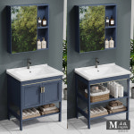 욕실 하부장 세면대 심플 세면기 소형 수납장 모던 스탠드 세라믹 욕실하부장 화장실