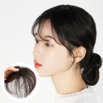 헤이위그 온리원핀 탑피스 부분가발 앞머리핀 진한갈색 1개 H9018