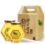 자연숙성 아카시아 햇꿀 2 2kg 1 1 고급 육각유리꿀병 2016년5월19일 남한산성벌꿀농장