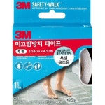 3M 3M 미끄럼방지 테이프 실내용 투명 2 54cmX4 57m 7640NA
