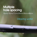 드립 테이프 농업 관개 시스템 Soaker 호스 온실 농장 급수 에미 터 도저 간격 10-200M