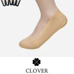 전체 실리콘 처리로 안정적인 베이직 무지 여성 덧신