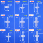 4 6 8 체크 밸브 공기 물 오존 수족관 펌프 산소 발생기 용 단방향 역류 방지 비 반환