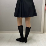 사계절 데일리 무지 니삭스 무릎양말