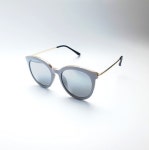 Foxhill 여자 남자 메탈 뿔테 선그라스 S-N5036