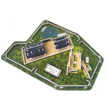 DIY 입체 퍼즐 조립 키트 적상산성