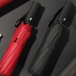 튼튼한 단컬러 12K 자동 3단 양산 암막 우산 자동우산