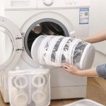 신발 모자 무형광 빨래망 세탁망 운동화 원형