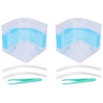 먹이 주기 구역이 개미 둥지 개미 농장 개미 둥지 빌라 애완 동물 2X DIY 수분