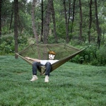 경량 캠핑 모기장 해먹침대