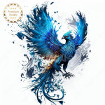 보석비즈십자수 불사조 동물 큐빅 공예 구슬 명화 패브릭 DIY 대형 도안 공작 사과 세트 금전수