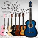 호가 호가 입문용통기타 클래식기타 포크기타 02 포크기타-화이트