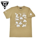 가마가츠 가마가츠 가마가츠 T셔츠 심해어 샌드카키 L GM-3678