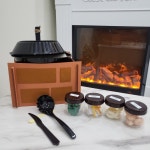 가마솥 떡만둣국 놀이 세트 반제품 1개