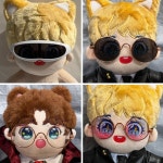 푸른옷장 인형 선글라스 안경 무속성 아이돌 인형옷 고글 1개