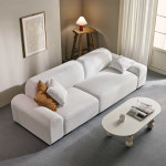 폴인퍼니 더블 하임 쇼파 4인용 모듈 패브릭소파 아쿠아텍스