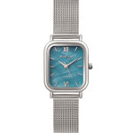 블루 자개시계 여자메쉬 워치 럼튼 하버