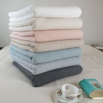 소미오홈 여름 침대패드 60수 워싱 순면 목화솜패드 베드스프레드 세탁망 라지킹패드 단품