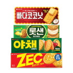롯데웰푸드 롯데제과 주 크래커 4종세트