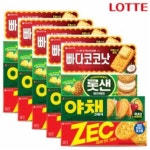 크래커 4종세트x5개