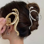 메탈 집게핀 올림머리 똥머리 헤어핀 헤어 액세서리