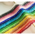 파랑새97 크리스탈 수정컷 원석 21색상 비즈 원석 악세사리 부자재 재료 1개