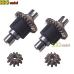 UDIRC 1 16 원격 제어 RC 자동차 부품 업그레이드 모터 서보 금속 차동 기어 휠 esc 03 07 05 06 1603 008 SG1603 1604 UD1601 02