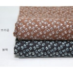 천마마 -대폭면기모 마리플라워2종 - 파자마 잠옷 바지 스커트 철릭 원피스 1개