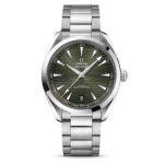 오메가 220 10 41 21 03 004 아쿠아 테라 150M 코-액시얼 마스터 크로노미터 SEAMASTER 오메가 씨마스터 남성용 명품시계