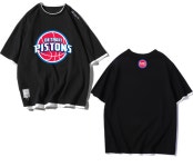 NBA 디트로이트 피스톤즈 농구 티셔츠 반소매 반팔티 스트릿패션 G0102