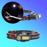 지에스 충전식캡라이트 해루질헤드랜턴 낚시용랜턴 N3024 5