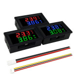 고품질 DC 100V 10A 전압계 전류계 LED 앰프 듀얼 디지털 게이지