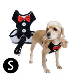 하네스 우쭈쭈 턱시도 세트 펫투유 소형견