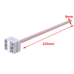 고온 K 타입 S 타입 열전대 센서 세라믹 가마로 2372 화씨 1300 도 열전대 WRP-100