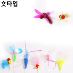 토리 캣피싱 낚시대 숏타입 고양이 장난감 랜덤1개