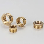 피팅 파이프 감속기 1 4 커넥터 구리 감소 어댑터 수성 1 8 부싱 황동 3 8 육각 1 2 나사 3 4 가스 커플러 1I8 1I4 1PCS